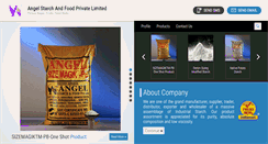 Desktop Screenshot of angelfoodstarch.com